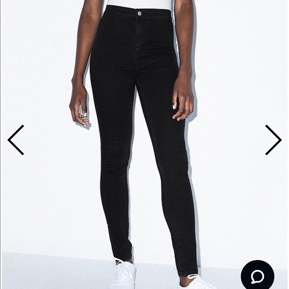 American Apparel Easy Jean Black